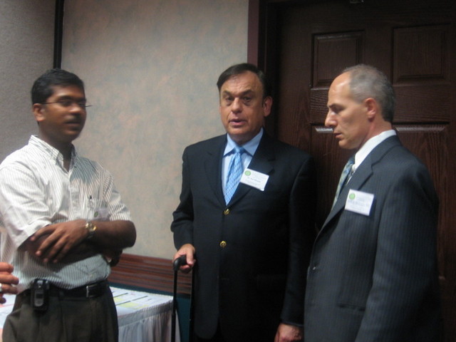 From Left: Jairam Vanamala PhD, Earl Mindell PhD, Danik Martirosyan PhD (Chairman of Conference) From Left: Jairam Vanamala PhD, Earl Mindell PhD, Danik Martirosyan PhD (Chairman of Conference)