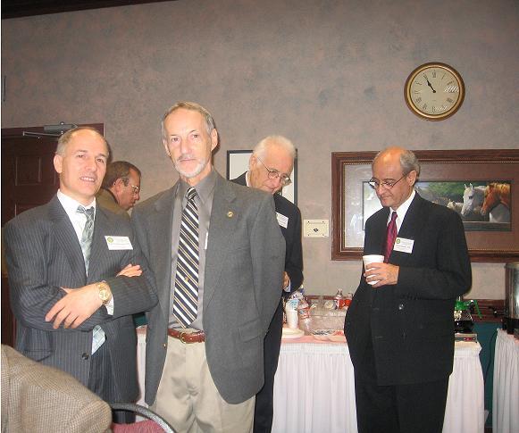 From Left: Danik Martirosyan PhD (Chairman of Conference), Prof. Moris Silber MD, Beiouk Mansouri PhD, Parviz Ghadirian PhD From Left: Danik Martirosyan PhD (Chairman of Conference), Prof. Moris Silber MD, Beiouk Mansouri PhD, Parviz Ghadirian PhD